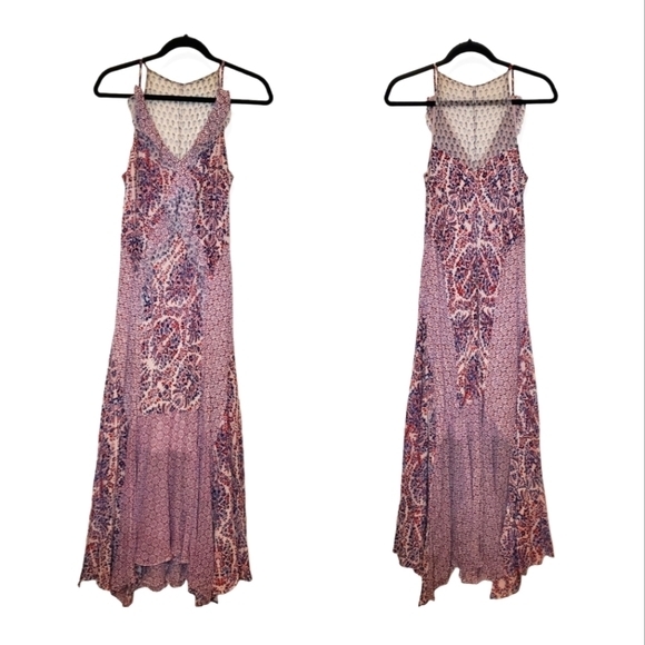 Rebecca Taylor Silk Floral Hi-low Dress - Picture 1 of 13